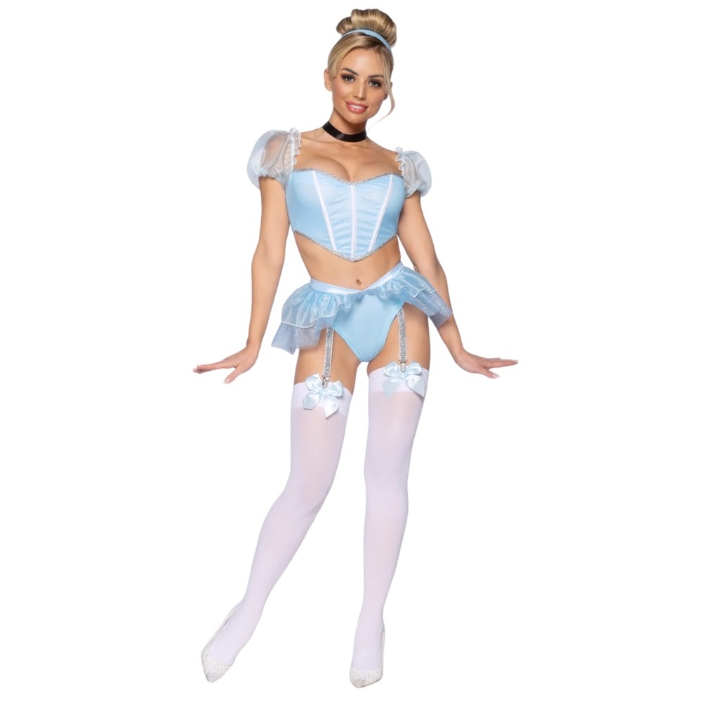 Leg Avenue 87110 Glass Slipper Cinderella Costume